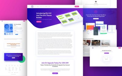 Download Template Divi Builder #2