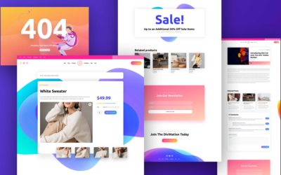 Download Template Divi Builder #6